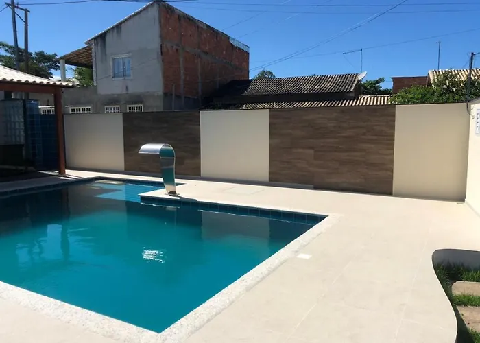 Casa De Praia/Campo Com Piscina E Gramado