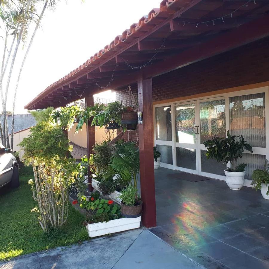 Casa De Praia/campo Com Piscina E Gramado